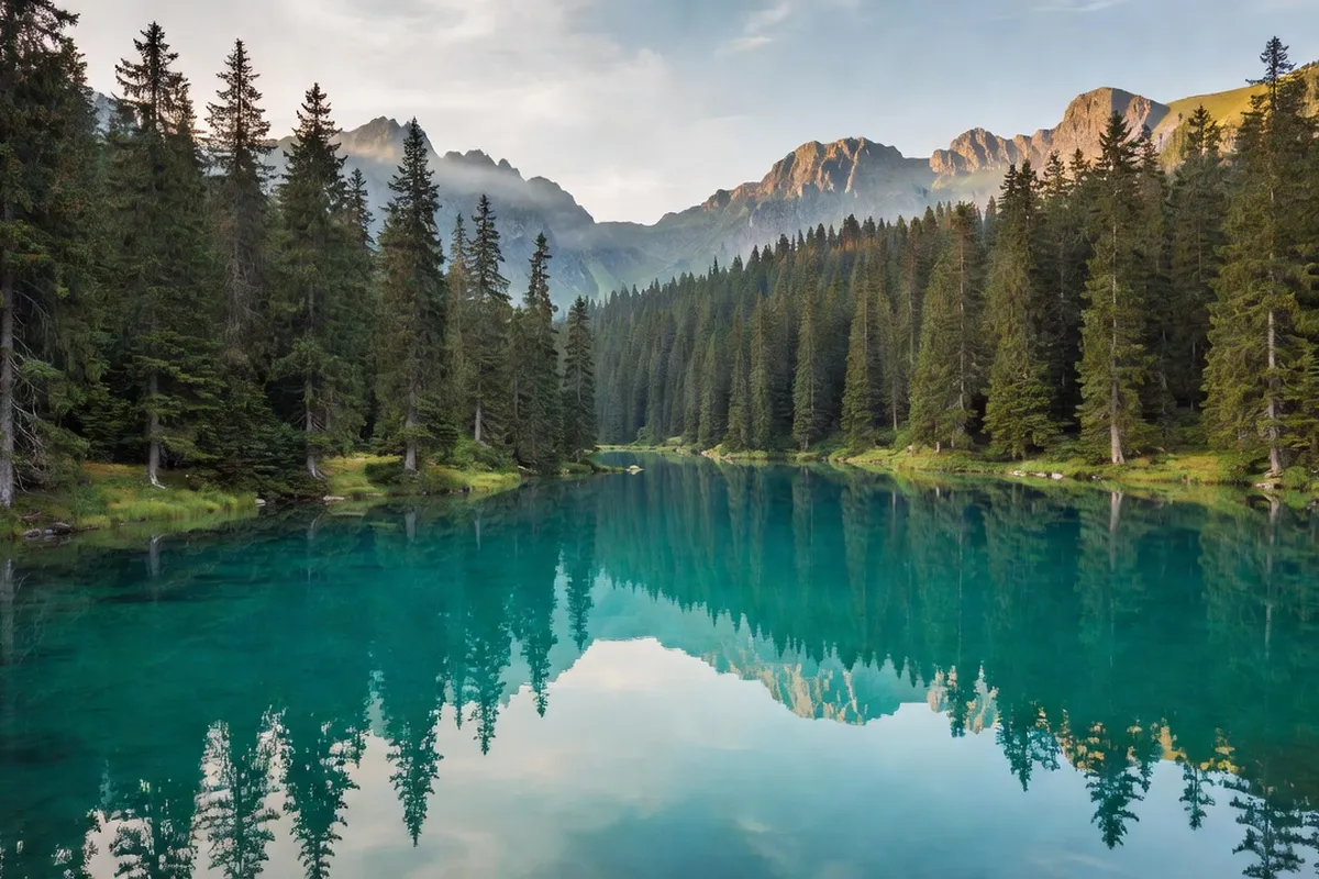 Lac glaciaire Nesamovyte dans le massif de la Chornohora, Carpates ukrainiennes