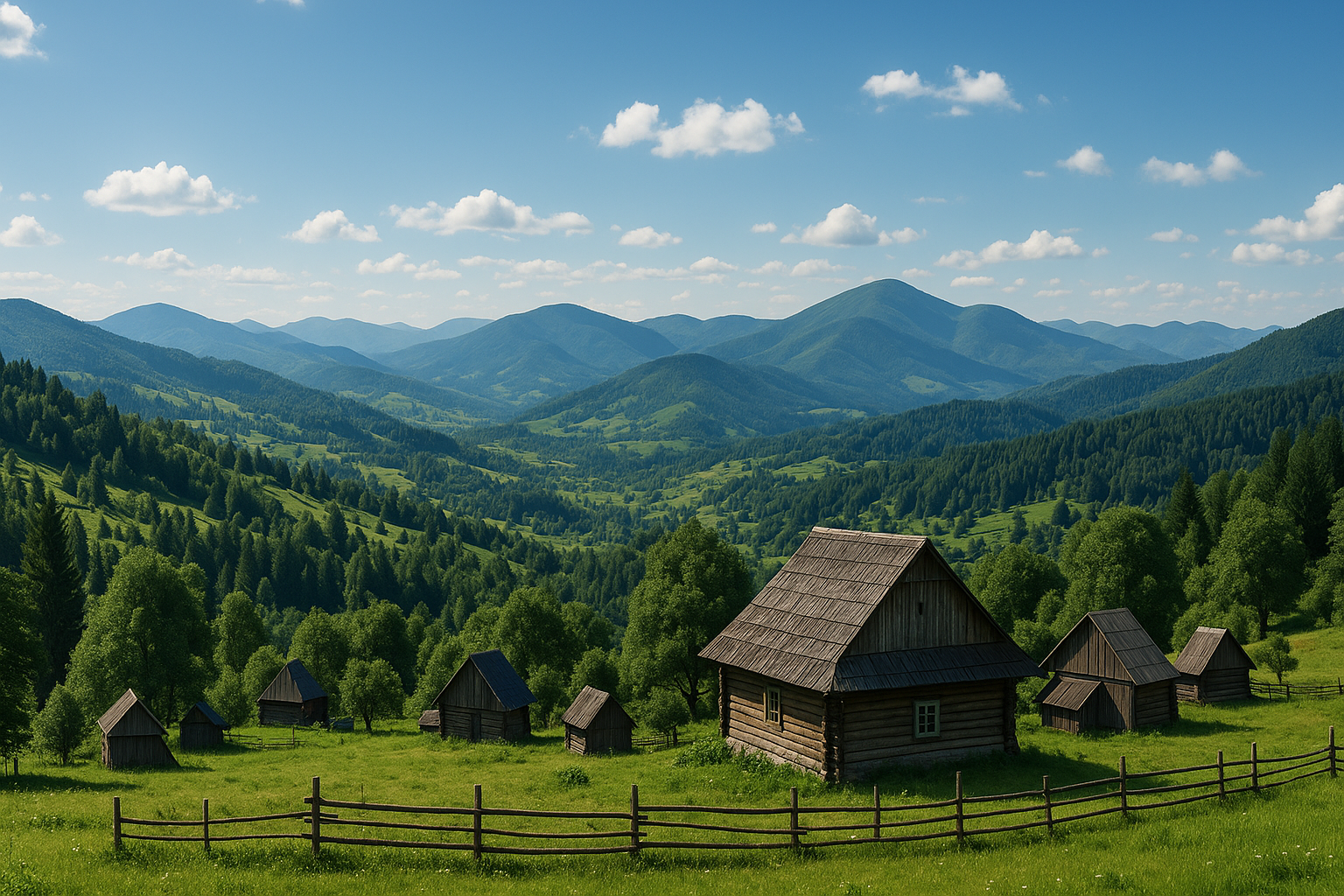 Carpates ukrainiennes 2026 : randonnées, villages Hutsuls et itinéraires