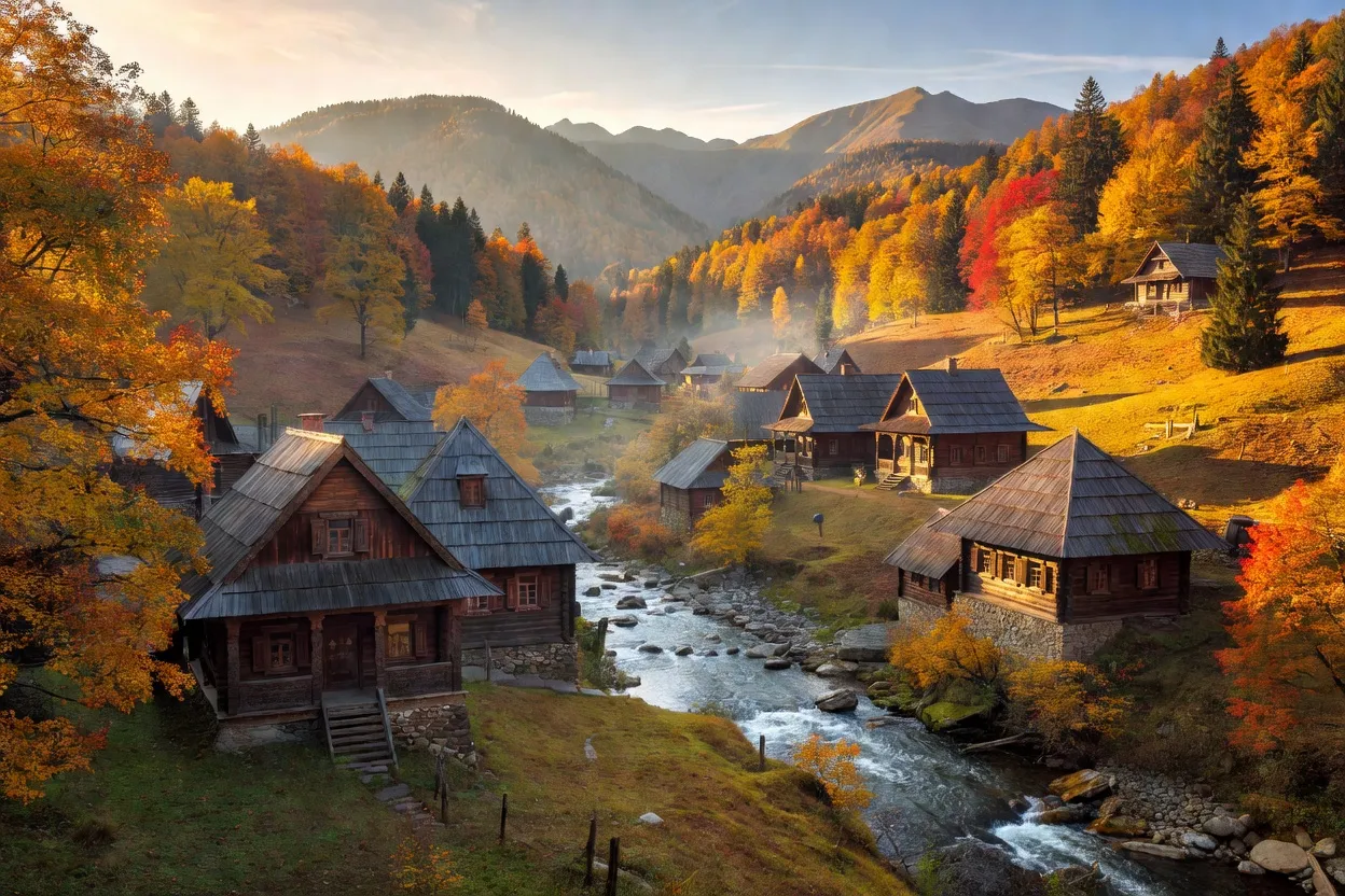 Villages authentiques des Carpates ukrainiennes : Yaremche, Kosmach, Verkhovyna