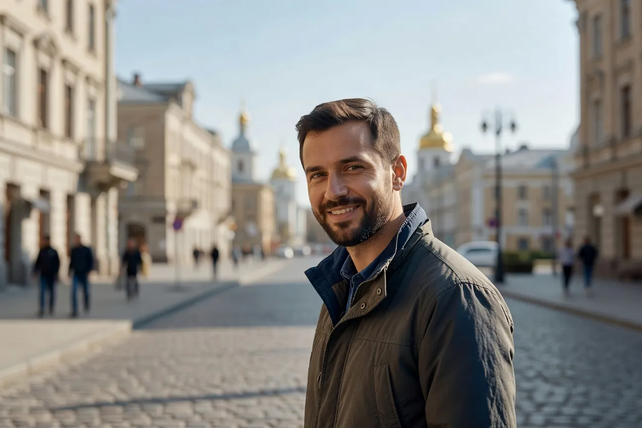 Lukas Voronenko, tour-opérateur indépendant à Kyiv