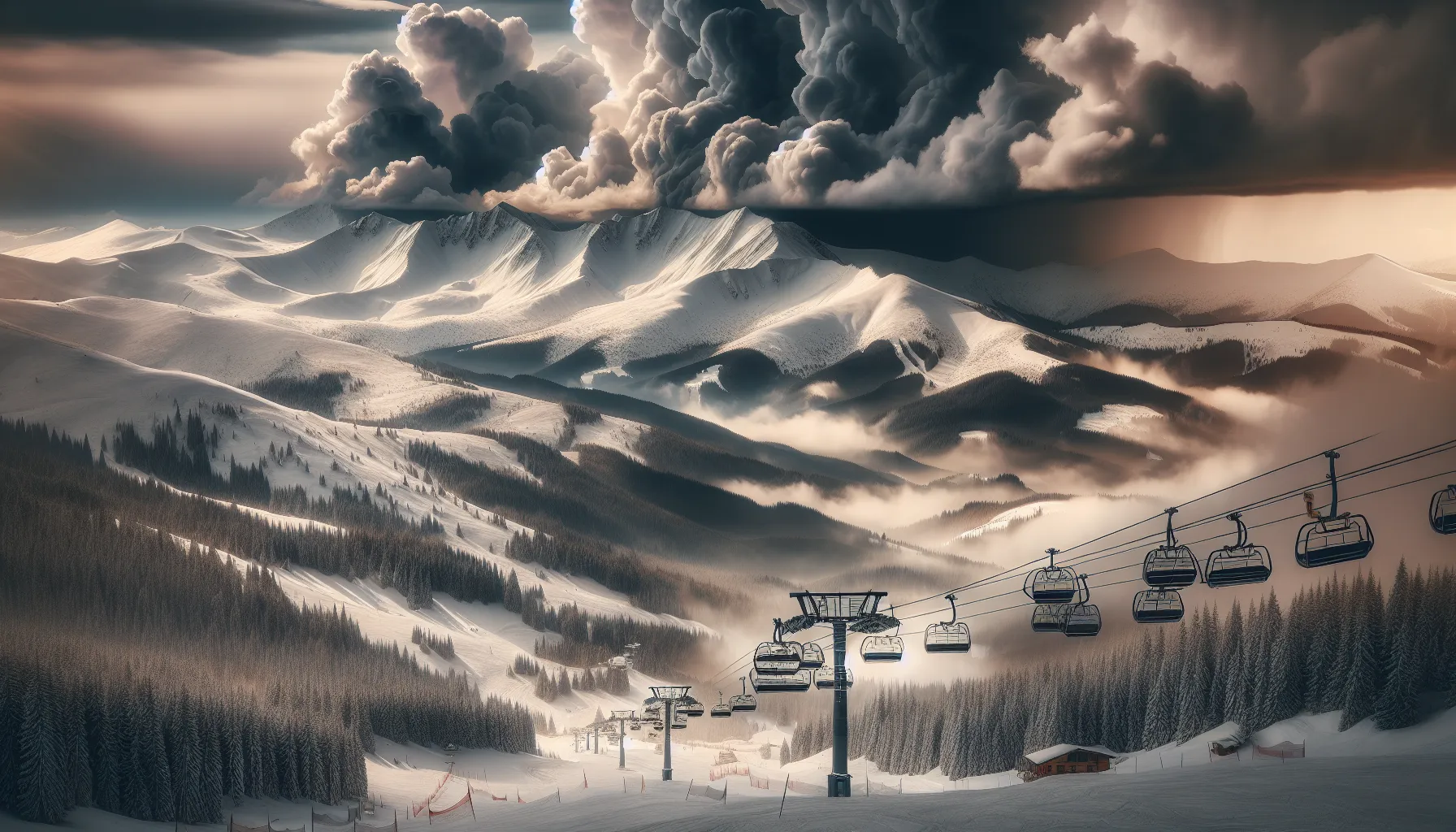 Station de ski Dragobrat - la plus haute station des Carpates ukrainiennes