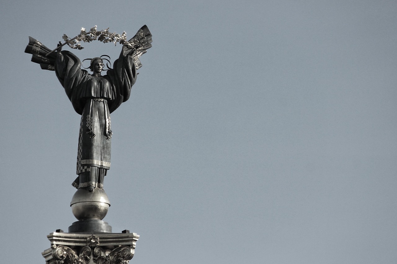 Le Ma&iuml;dan Nezalezhnosti de Kyiv, place de l'Ind&eacute;pendance