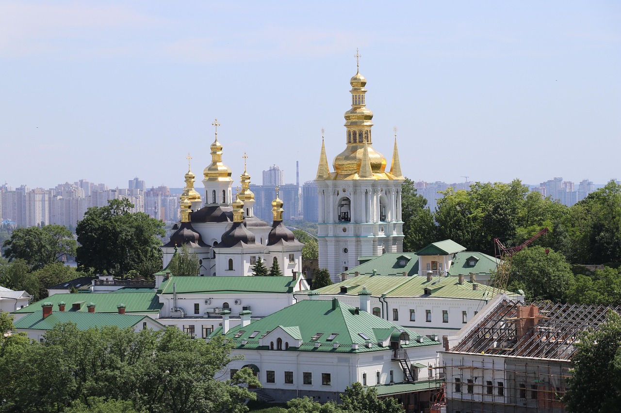 La Laure des Grottes de Kyiv (Pechersk Lavra), monast&egrave;re UNESCO