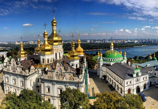 Partir en voyage pour visiter Kiev en Ukraine
