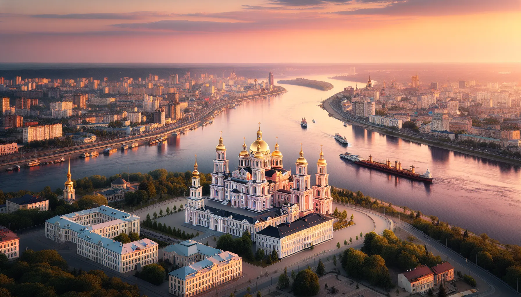 Kiev, capitale de l'Ukraine est l'une des plus belles villes d'Europe de l'Est